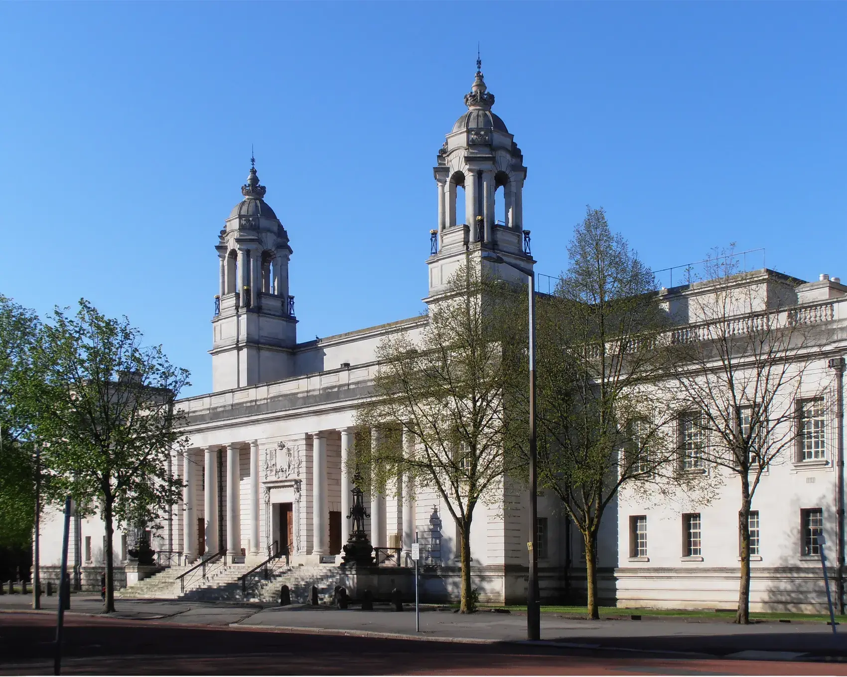 Cardiff Crown Court in Cathays Park